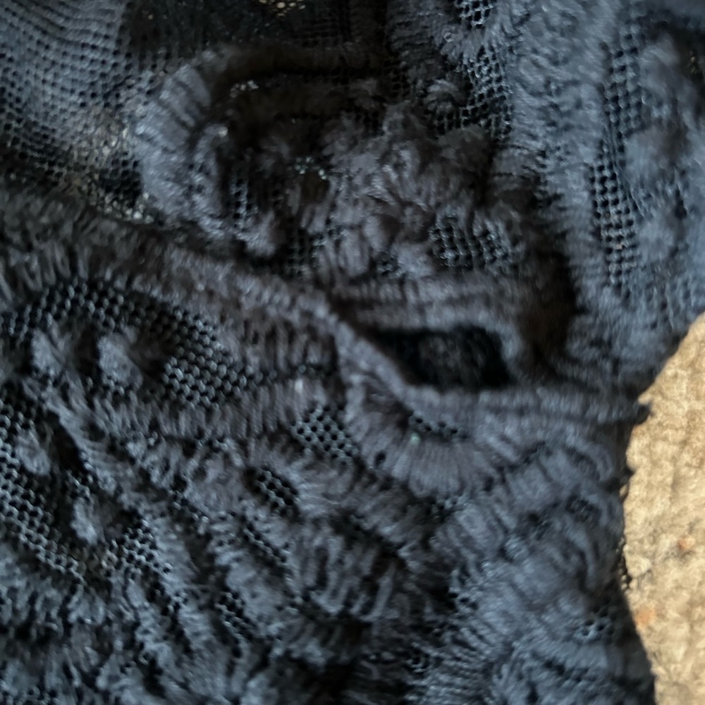 Fairycore Black Lace Cardigan – Women’s Large/XL – Boho Chic Vintage-Inspired”​ - Picture 10 of 10